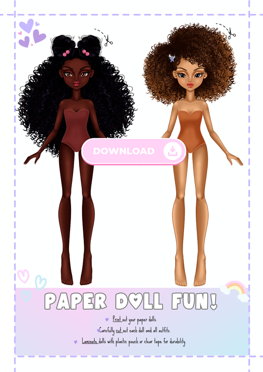 Fashion Paper dolls