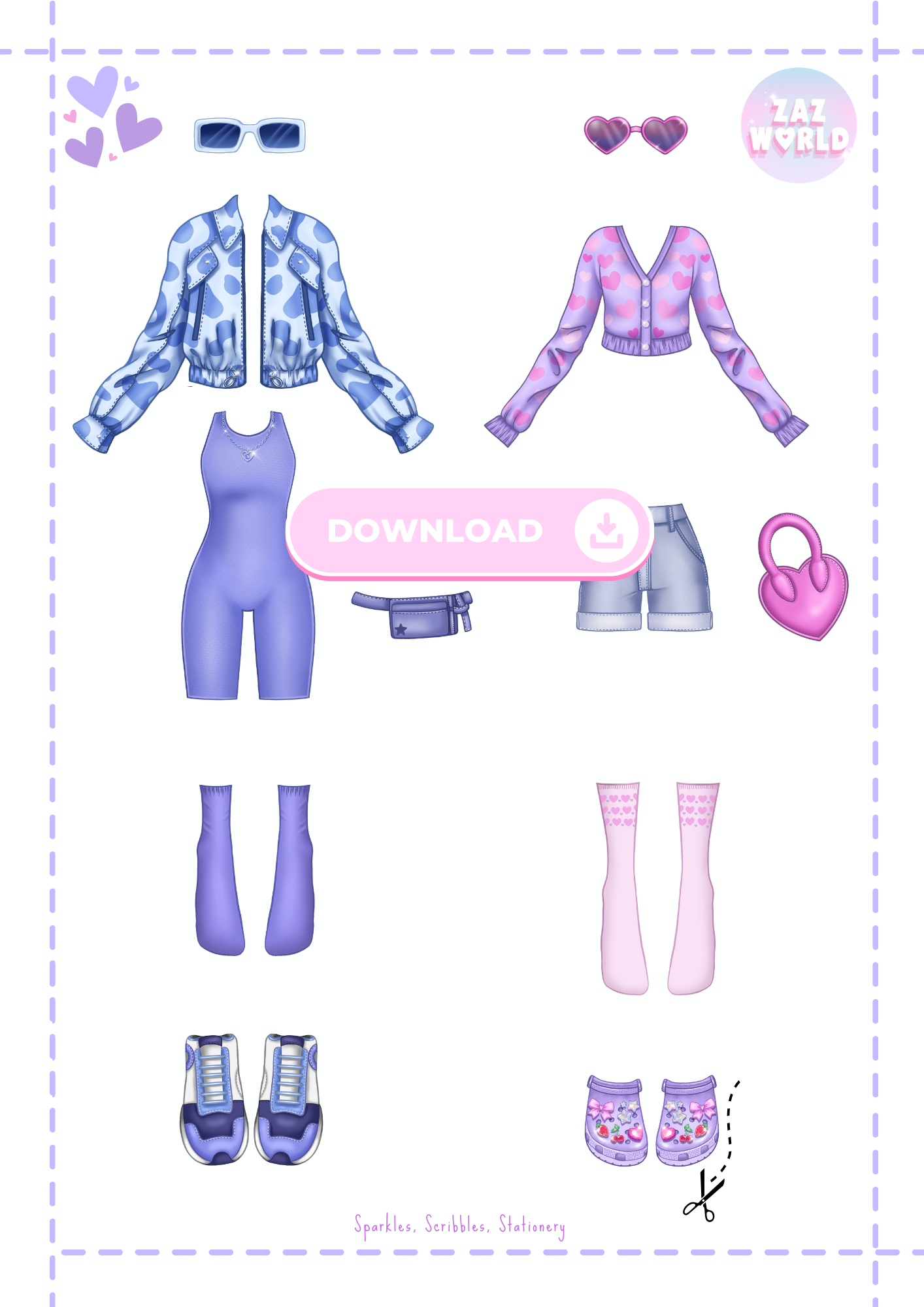 Fashion Paper dolls