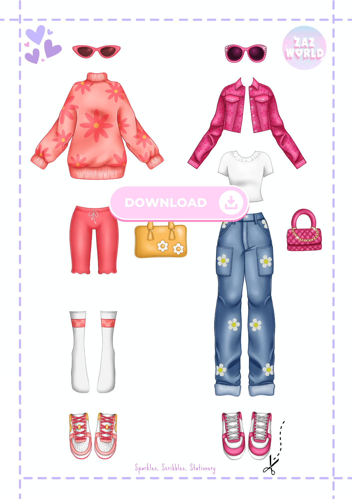 Fashion Paper dolls